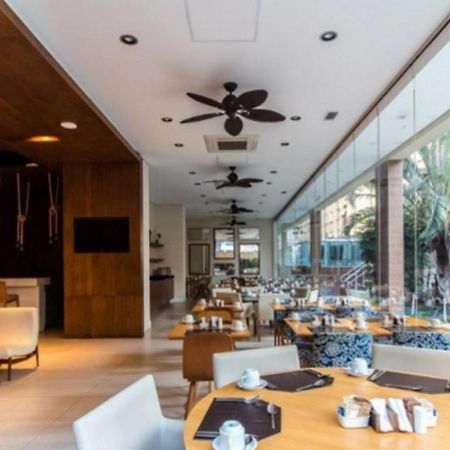 Apto Top Com Vista Pro Mar Em Condominio Completo Em Frente A Praia! Santos  Bagian luar foto