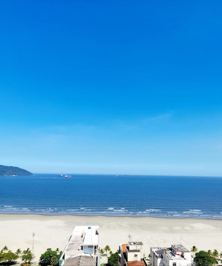 Apto Top Com Vista Pro Mar Em Condominio Completo Em Frente A Praia! Santos  Bagian luar foto