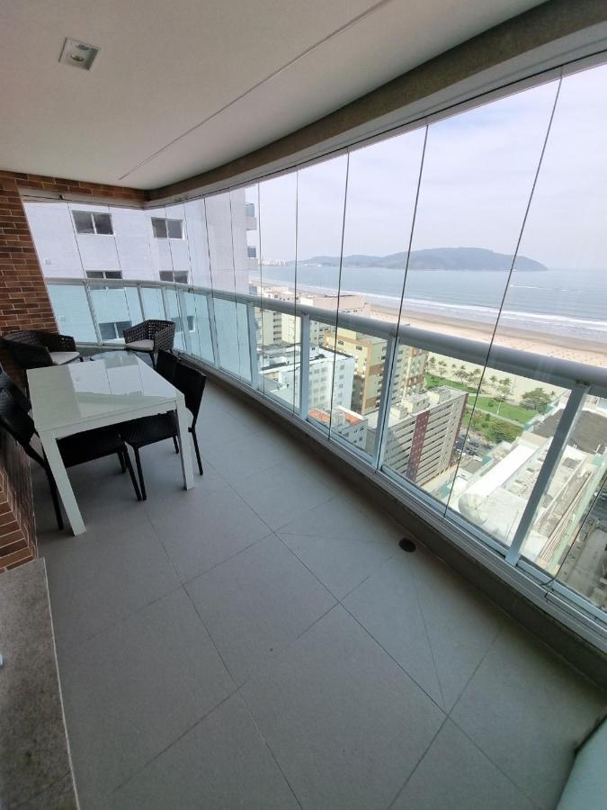 Apto Top Com Vista Pro Mar Em Condominio Completo Em Frente A Praia! Santos  Bagian luar foto