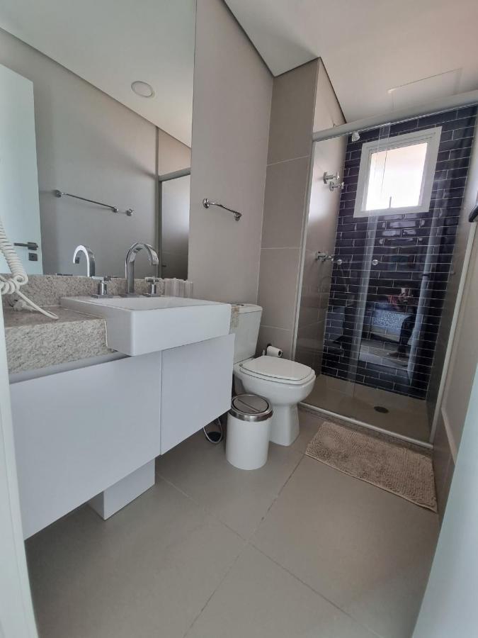 Apto Top Com Vista Pro Mar Em Condominio Completo Em Frente A Praia! Santos  Bagian luar foto
